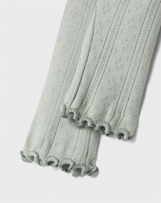 NBFJsilke Legging - Aqua Gray